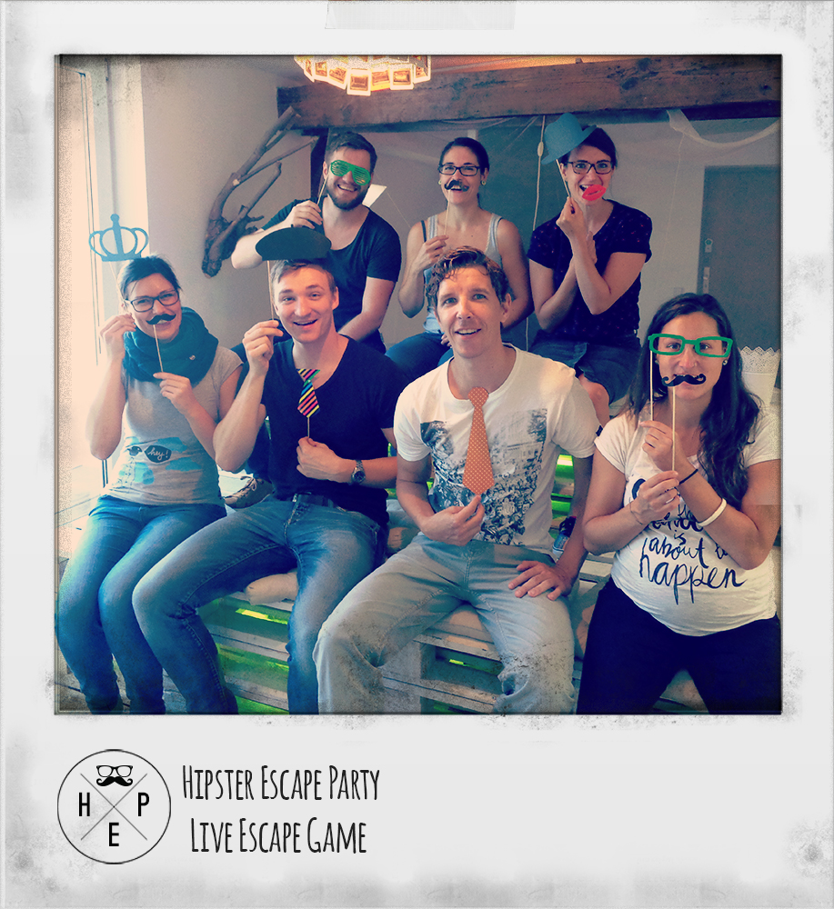 Hipster Escape Party - Finisher Bild