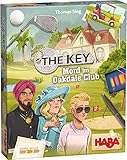 HABA 305610 - The Key – Mord im Oakdale Club, detektivisches Krimi-Spiel für 1–4 Spieler ab 8 Jahren, Familienspiel mit umfangreichem Spielmaterial und Lösungskontrolle