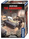 Kosmos 693008 Escape Tales - The Awakening - Löst die Rätsel. Erlebt die Geschichte. Escape-Room-Spiel, spannendes Gesellschaftsspiel ab 16 Jahre, für 1-4 Personen, mehrfach spielbar