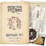 iDventure Escape Room Spiel - Detective Stories - History Edition - Kaifeng 982 - Spannendes Detektiv Krimi Spiel für Erwachsene - Kinder Rätselspiele 14+ Jahren [1–6+ Spieler]
