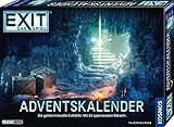 KOSMOS 693206 EXIT® - Das Spiel Adventskalender - Die geheimnisvolle Eishöhle, mit 24 spannenden Rätseln ab 10 Jahre, Amazon Exklusiv, Escape Room Spiel vor Weihnachten