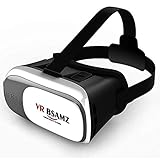 3D VR Virtual Reality Brille Headset, Neueste Upgrade Augenschutz Video Movie Game VR Brille mit verstellbarem Kopfmontage Stirnband für iPhone Samsung und andere 3.5-6.0inch Smartphones