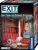 KOSMOS 694029 EXIT - Das Spiel - Der Tote im Orient-Express, Level: Profi, Escape Room-Spiel für 1 bis 4 Personen ab 12 Jahre, EXIT Game, einmaliges Gesellschaftsspiel