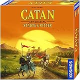 KOSMOS 695101 - CATAN - Städte & Ritter, Erweiterung zu CATAN - Das Spiel, Strategiespiel für 3-4 Personen, ab 10 Jahre, Erweiterung zu CATAN - Das Spiel, Brettspiel-Klassiker, Familienspiel, Siedler von CATAN