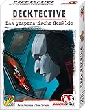 ABACUSSPIELE 38202 - Decktective – Das gespenstische Gemälde, kooperatives Krimispiel, Kartenspiel, White