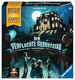 Ravensburger Familienspiel 26948 Mystery Games: Der verfluchte Geburtstag kooperatives Geschichten-Mystery-Spiel für 2-4 Spieler ab 12 Jahren