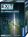 KOSMOS 692681 EXIT - Das Spiel - Die verlassene Hütte, Level: Fortgeschrittene, Escape Room Spiel, EXIT Game für 1-4 Spieler ab 12 Jahre, EIN einmaliges Gesellschaftsspiel