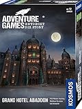 KOSMOS 693190 Adventure Games - Grand Hotel Abaddon Entdecke die Geschichte, kooperatives Brettspiel, für 1 bis 4 Spieler, ab 12 Jahren, spannendes Abenteuerspiel (Deutsch)