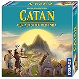 KOSMOS 694241 Catan - Der Aufstieg der Inka, Gesellschaftsspiel für 3-4 Personen ab 12 Jahre, eigenständiges Brettspiel zum Klassiker Catan, Siedler von Catan