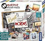 KOSMOS ‎682187 Murder Mystery Puzzle Case Files Die Kunst des Mordes, Erlebnispuzzle, Puzzle Meets Crime, alleine oder im Team, ab 16 Jahren, mehrere Puzzles, zahlreiche Beweisstücke, Krimi Spiel