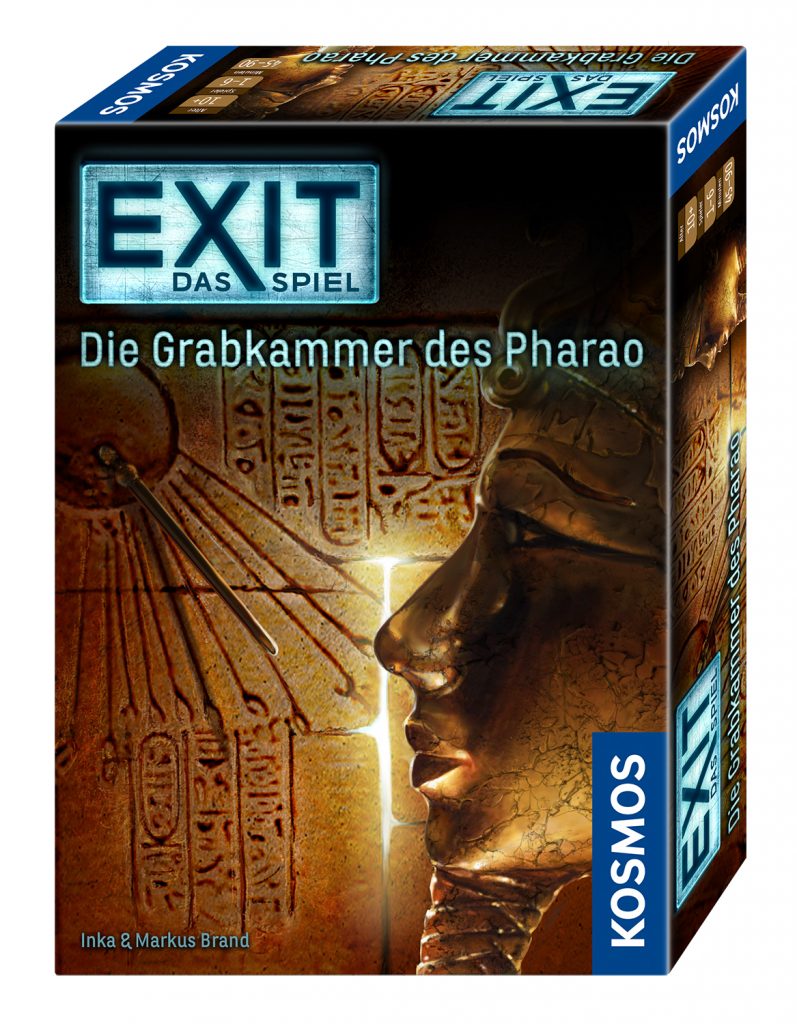 Exit - La Camera Funeraria Del Faraone | Gioco Da Tavolo Escape Room 1-4 Giocatori | Livello Professionale Con Enigmi E Indovinelli | Edizione Kosmos