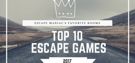 Top 10 Escape Games 2017