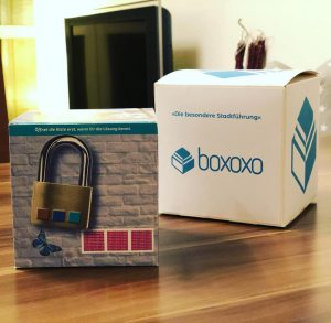 Boxoxo - Prototyp (Material nicht final)