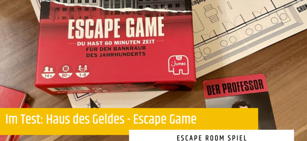 [Im Test] Haus des Geldes – Escape Game