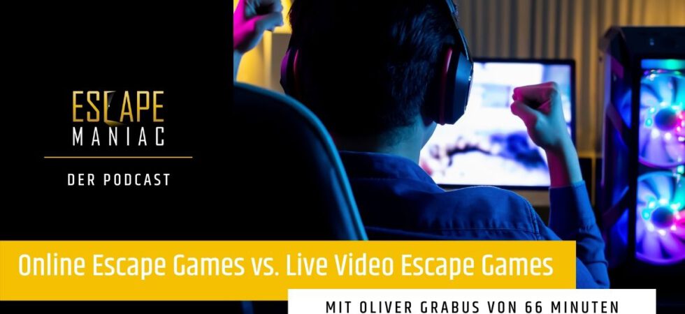 [Podcast] Online Escape Rooms mit Oliver Grabus (66 Minuten)