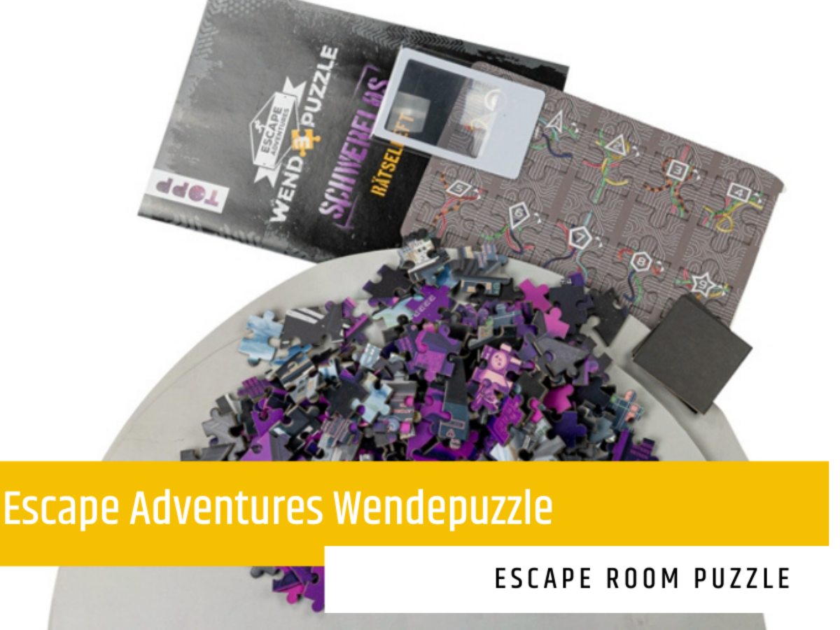 Topp Escape Adventures Wendepuzzle Gestrandet für 1-4 Spieler ab 10 Jahren 