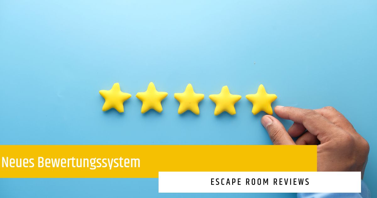 Unser neues Bewertungssystem: Mehr Klarheit für Escape Rooms und immersive Erlebnisse
