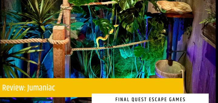 Jumaniac Final Quest Escape Games