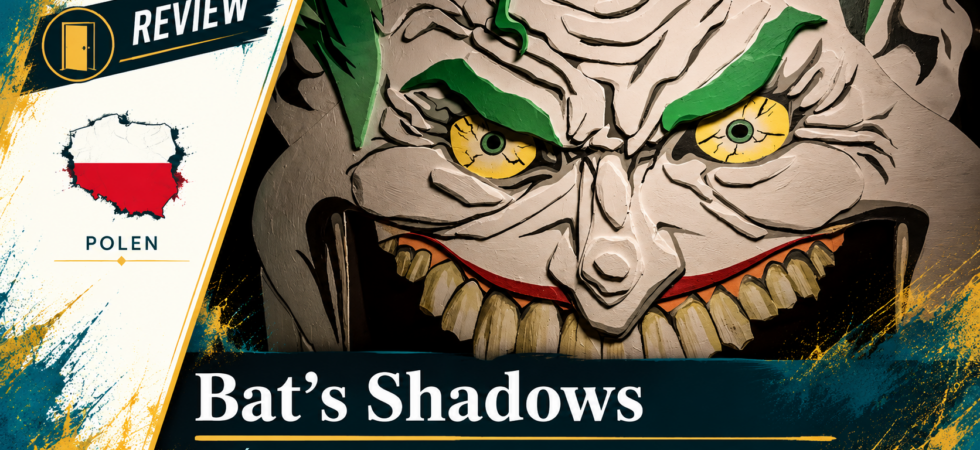 Bat’s Shadows (Cień Nietoperza) – Escape Arena Posen – Escape Room Polen