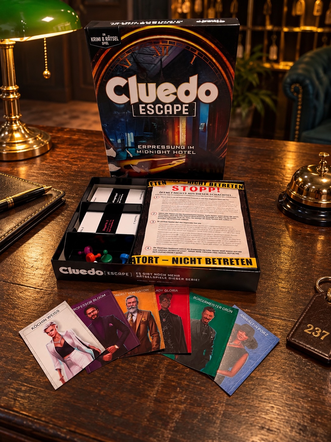 Cluedo Escape: Erpressung im Midnight Hotel