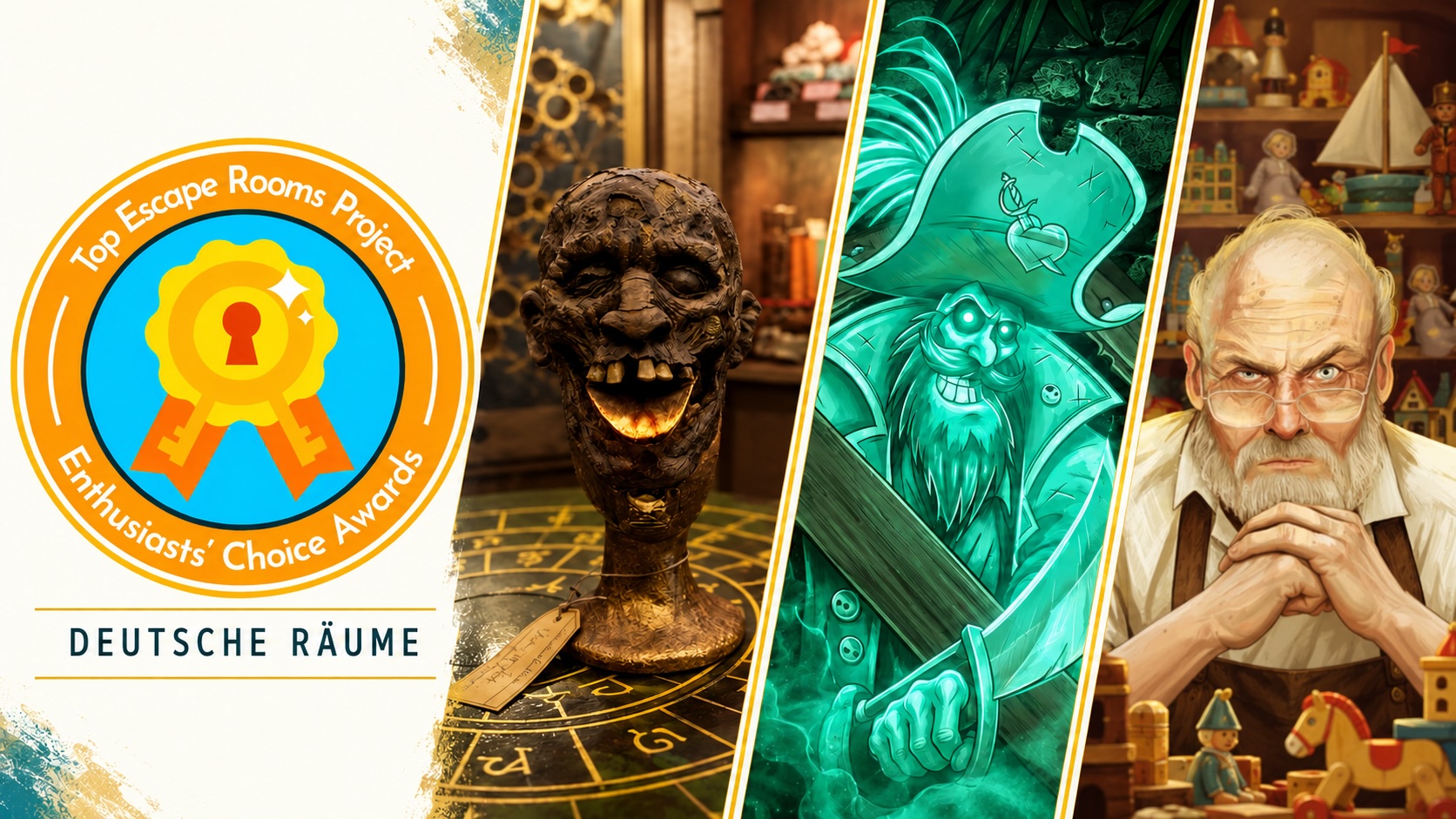 International geliebt. Wie deutsche Escape Rooms die Welt begeistern.